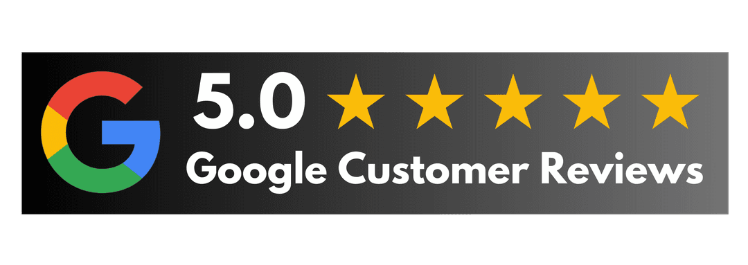 5.0 Star Google Customer Reviews