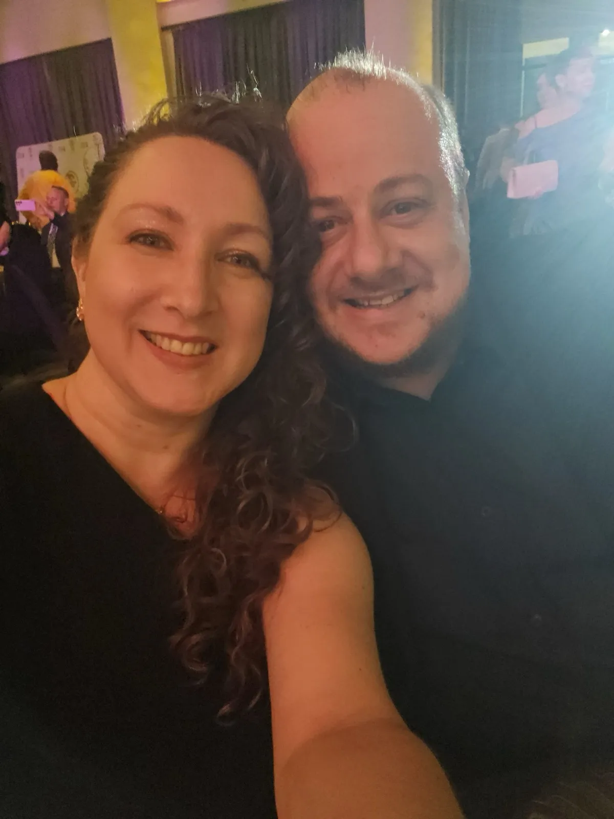 Tracy Margetts and MC Sonnekus at the PRISMS 2026 Awards